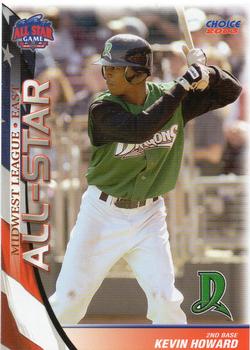 2003 Choice Midwest League All-Stars #25 Kevin Howard Front
