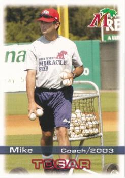 2003 Grandstand Fort Myers Miracle #NNO Mike Tosar Front