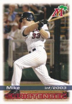 2003 Grandstand Fort Myers Miracle #NNO Mike Christensen Front