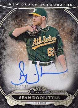 2015 Topps Tier One - New Guard Autographs #NGA-SDE Sean Doolittle Front