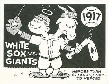 1967 Laughlin World Series #14 1917 White Sox vs Giants Front