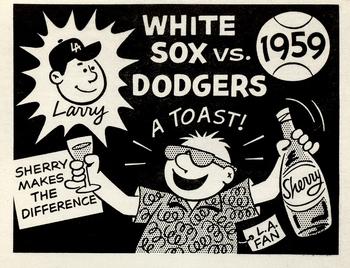 1967 Laughlin World Series #56 1959 White Sox vs Dodgers Front