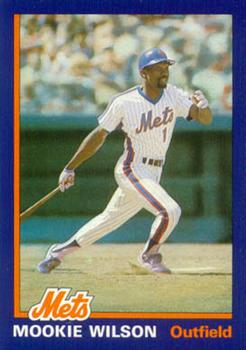 1984 New York Mets MVP Club #8 Mookie Wilson Front