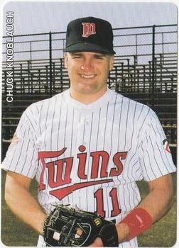 1992 Mother's Cookies Chuck Knoblauch #3 Chuck Knoblauch Front