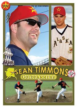 2005 Alaska Goldpanners #2 Sean Timmons Front
