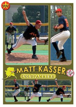 2005 Alaska Goldpanners #12 Matt Kasser / Michael Young Front
