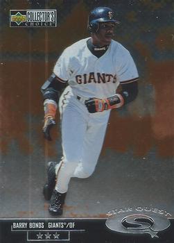 1998 Collector's Choice - StarQuest #SQ73 Barry Bonds Front