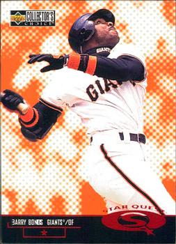 1998 Collector's Choice - StarQuest #SQ39 Barry Bonds Front