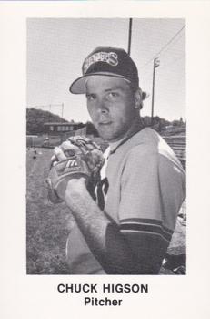 1986 Cramer Everett Giants Popcorn #NNO Chuck Higson Front