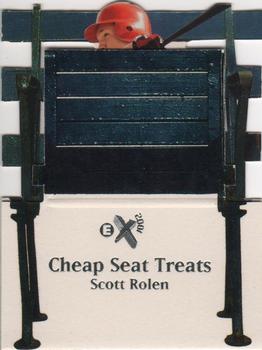 1998 SkyBox E-X2001 - Cheap Seat Treats #16 CS Scott Rolen Front