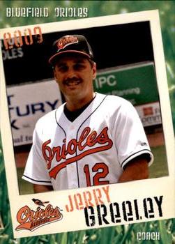 2009 Grandstand Bluefield Orioles #NNO Jerry Greeley Front