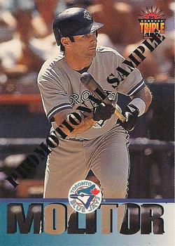 1994 Triple Play - Promotional Samples #5 Paul Molitor Front