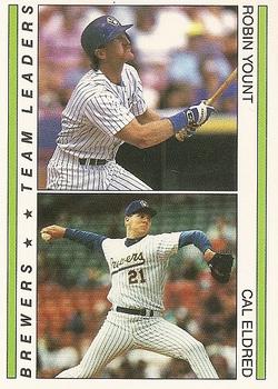 1994 Red Foley #NNO Robin Yount / Cal Eldred Front