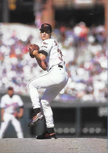 1997 Baltimore Orioles Photocards #NNO Mike Johnson Front