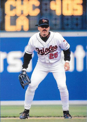 1997 Baltimore Orioles Photocards #NNO Rafael Palmeiro Front