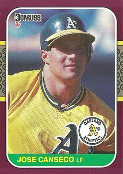 1987 Donruss Opening Day #24 Jose Canseco Front