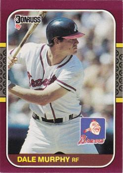 1987 Donruss Opening Day #40 Dale Murphy Front