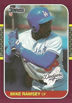 1987 Donruss Opening Day #80 Mike Ramsey Front