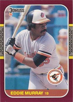 1987 Donruss Opening Day #136 Eddie Murray Front