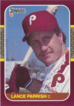 1987 Donruss Opening Day #153 Lance Parrish Front