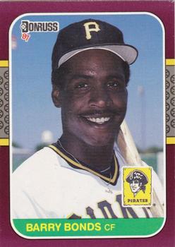 1987 Donruss Opening Day #163 Barry Bonds Front
