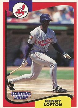 1994 Kenner Starting Lineup Cards Extended Series #513762 Kenny Lofton Front