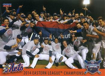 2014 Choice Binghamton Mets Eastern League Champions #1 2014 Eastern League Championship Front