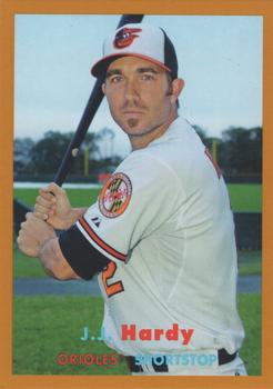 2015 Topps Archives - Gold #80 J.J. Hardy Front