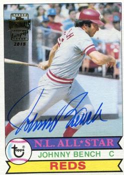 2015 Topps Archives - Originals Autographs #200 Johnny Bench Front