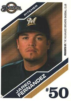 2006 Milwaukee Brewers Police #NNO Jared Fernandez Front