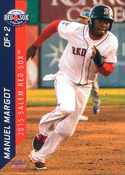 2015 Choice Salem Red Sox #14 Manuel Margot Front