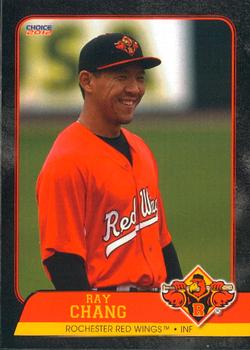 2012 Choice Rochester Red Wings #05 Ray Chang Front