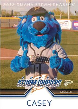 2012 MultiAd Omaha Storm Chasers #33 Casey Front