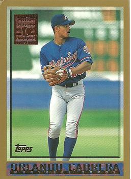 1998 Topps - Minted in Cooperstown #366 Orlando Cabrera Front