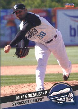 2014 Choice Syracuse Chiefs #9 Mike Gonzalez Front