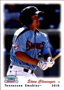 2010 Grandstand Tennessee Smokies #NNO Steve Clevenger Front