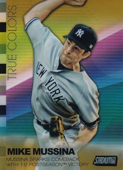 2015 Stadium Club - True Colors Refractor Gold #TCA-MM Mike Mussina Front