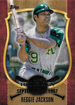 2015 Topps - First Home Run Gold (Series Two) #FHR-13 Reggie Jackson Front