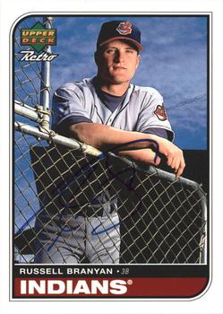 1998 Upper Deck Retro - Sign of the Times #RB Russell Branyan Front