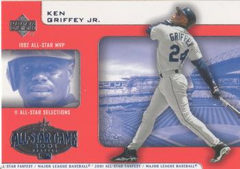 2001 All-Star FanFest #1 Ken Griffey Jr. Front