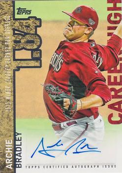 2015 Topps - Career High Autographs (Series Two) #CHA-AB Archie Bradley Front