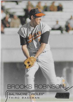 2015 Stadium Club - Black Foil #68 Brooks Robinson Front