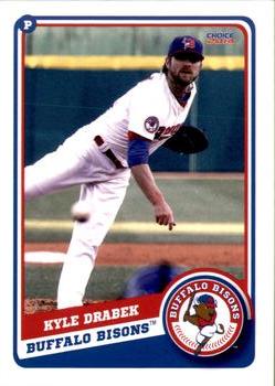 2014 Choice Buffalo Bisons #02 Kyle Drabek Front