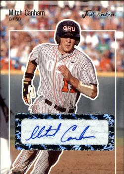 2007 Just Minors Just Rookies - Autographs #JR-12 Mitch Canham Front