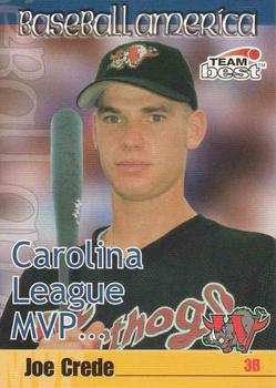 1999 Team Best Baseball America - League MVPs #2 Joe Crede  Front