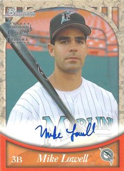 1999 Bowman - Certified Autographs #BA43 Mike Lowell Front