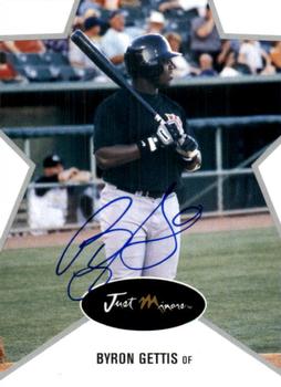 2003 Just Stars - Autographs #18 Byron Gettis Front
