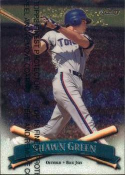 1998 Finest #88 Shawn Green Front