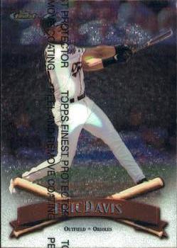 1998 Finest #93 Eric Davis Front