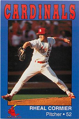 1993 St. Louis Cardinals Police #NNO Rheal Cormier Front